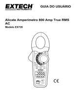 Extech Instruments EX720 Manual do usuário