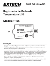Extech Instruments THD5 Manual do usuário