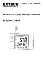Extech Instruments CO230 Manual do usuário