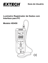 Extech Instruments HD450 Manual do usuário
