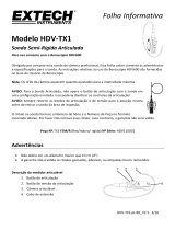 Extech Instruments HDV-TX1 Manual do usuário