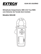 Extech Instruments MA140 Manual do usuário