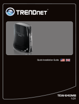 Trendnet RB-TEW-640MB Quick Installation Guide