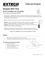 Extech Instruments HDV-TX1L Manual do usuário