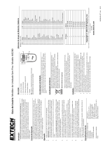 Extech Instruments MO280 Manual do usuário