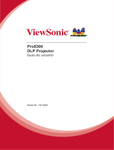 ViewSonic Pro8300 Guia de usuario