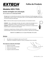 Extech Instruments HDV-TX2L Manual do usuário