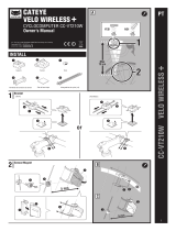 Cateye Velo Wireless+ [CC-VT210W] Manual do usuário