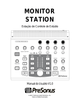 PRESONUS Monitor Station Manual do proprietário