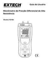 Extech Instruments HD700 Manual do usuário