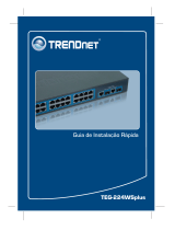 Trendnet TEG-224WSPLUS Quick Installation Guide