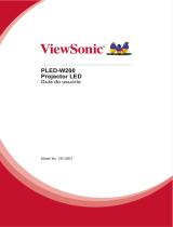 ViewSonic PLED-W200 Guia de usuario