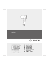Bosch PHD1101 Manual do usuário