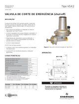 Francel VSX2 Valvula de Corte de Emergência Manual do proprietário