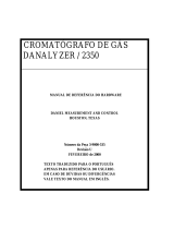 Rosemount 2350A Gas Chromatograph Hardware Manual do proprietário