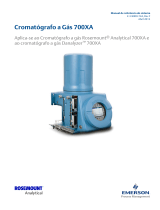 Rosemount 700XA Cromatógrafo a Gás Manual do proprietário