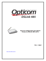 Opticom DSLink-485 Manual do proprietário