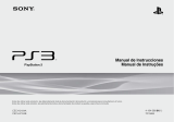 Sony PS3 CECH-2104A Manual do usuário