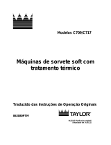 Taylor Model C709/C717 Manual do proprietário