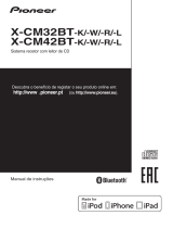 Pioneer X-CM32BT-K Manual do usuário