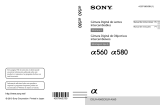 Sony α 560 Manual do usuário