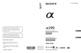Sony Série DSLR-A290 Manual do usuário