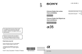 Sony SLT-A35K Manual do usuário