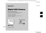 Sony Cyber-shot DSC-F77A Manual do usuário