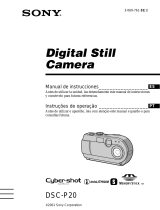 Sony DSC-P20 Manual do usuário