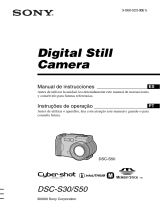 Sony Cyber Shot DSC-S50 Manual do usuário