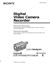 Sony DIGITAL HANDYCAM DCR-TR7000E Manual do usuário