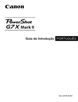 Canon PowerShot G7 X Mark II Manual do usuário
