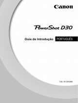 Canon PowerShot D30 Manual do usuário