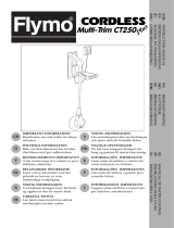 Flymo CT250 PLUS Manual do usuário
