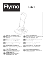 Flymo L470 Manual do usuário