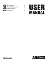 Zanussi ZRT34200XA Manual do usuário