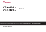 Pioneer VSX-424 Manual do usuário