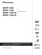 Pioneer BDP-450 Manual do usuário