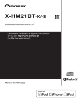 Pioneer X-HM21BT Manual do usuário