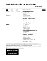 Hotpoint-Ariston TVF 751 (EU) Manual do proprietário