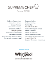 Whirlpool MWP 3391 SB Guia de usuario
