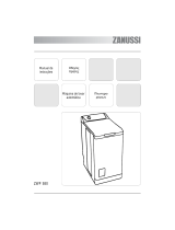 Zanussi ZWP580 Manual do usuário