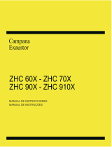 Zanussi ZHC90X Manual do usuário