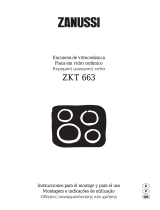 Zanussi ZKT663LX Manual do usuário