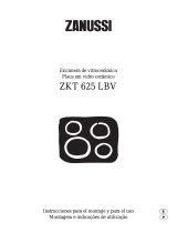 Zanussi ZKT625LBV Manual do usuário