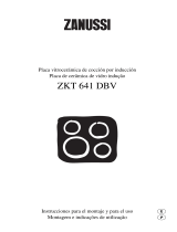 Zanussi ZKT641DBV 44F Manual do usuário