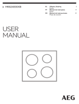 Aeg-Electrolux HK624000XB Manual do usuário