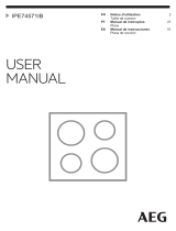 AEG IPE74571IB Manual do usuário