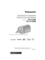 Panasonic HC-V100M Manual do proprietário