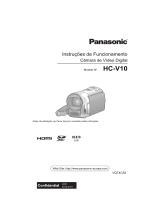 Panasonic HC-V10 Manual do proprietário